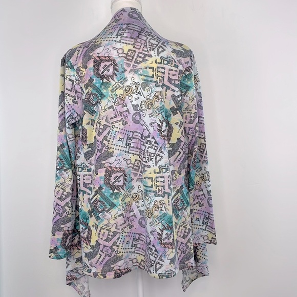Hot Topic Harry Potter Marauder’s Map Watercolor Flyaway Cardigan. Size medium. - Picture 5 of 13